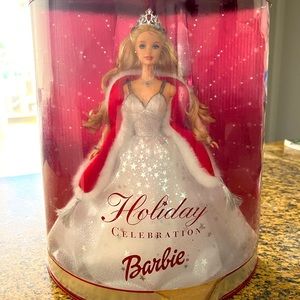2001 Holiday Celebration Barbie Doll Special Edition